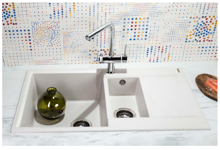 Купить Мойка OMOIKIRI Daisen 86-2-PA Artgranit/пастила — Фото 3