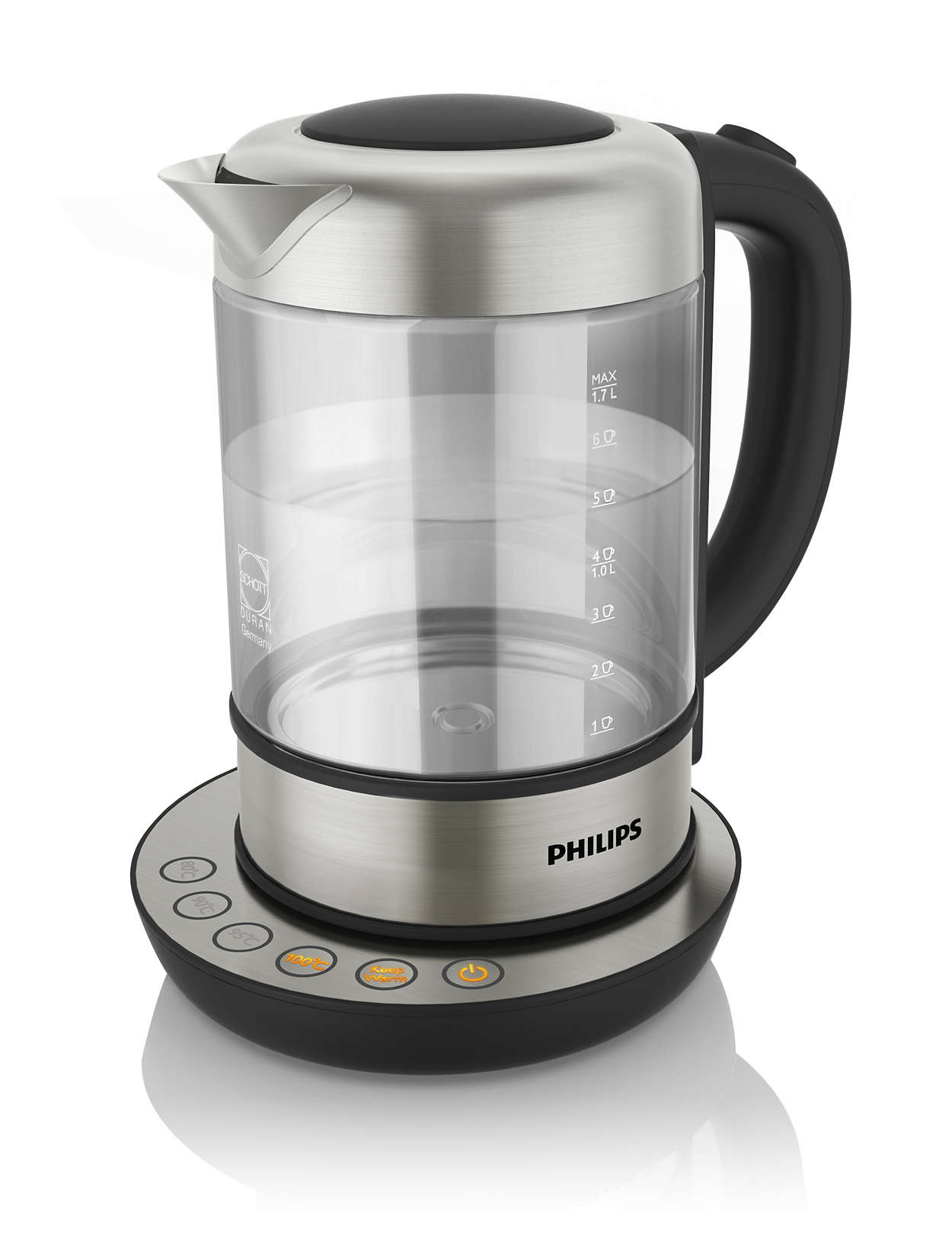 Чайник PHILIPS HD 9382/20																		 — описание, фото, цены в интернет-магазине PT Stores