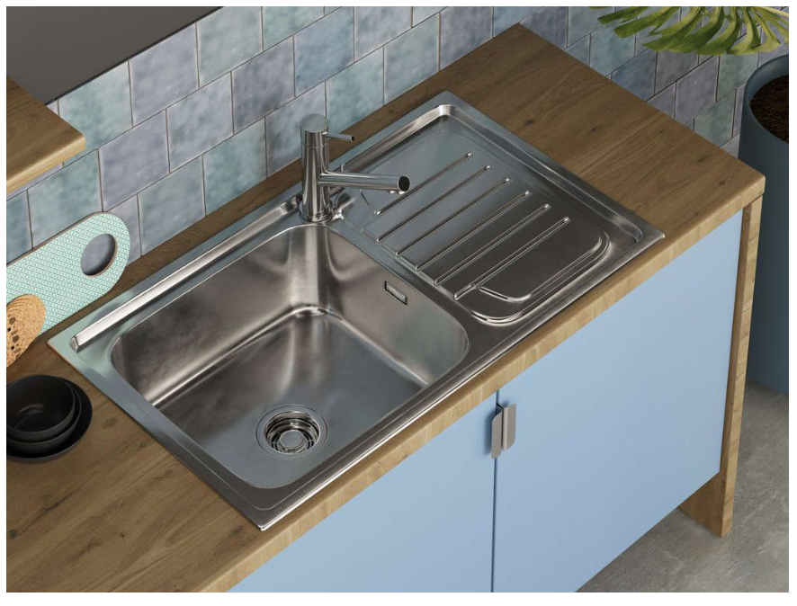 Купить Мойка OMOIKIRI Haruna 86-IN нерж.сталь/нержавеющая сталь — Фото 3