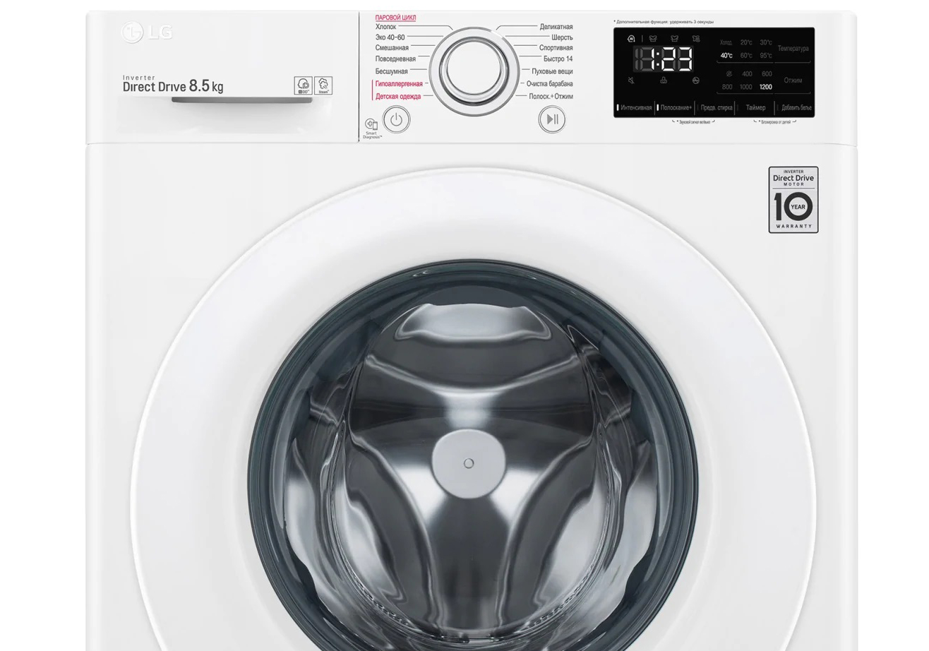 Купить Стиральная машина LG F2V3GS3W — Фото 10