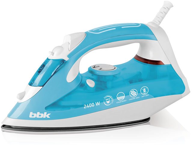 Утюг BBK ISE-2400 Бирюзовый																		 — описание, фото, цены в интернет-магазине PT Stores
