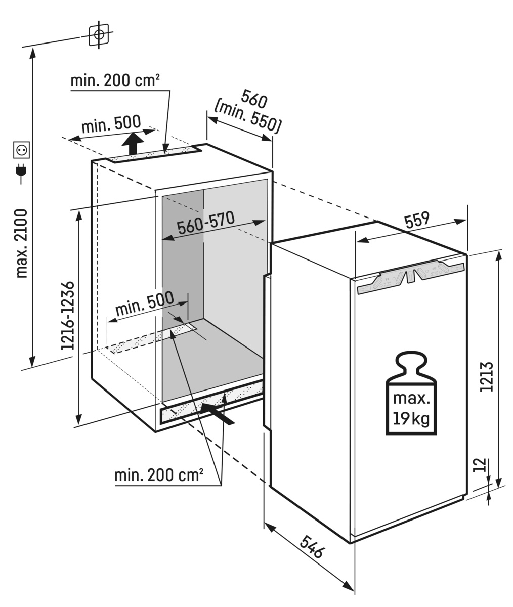 Купить Встраиваемая морозильная камера LIEBHERR SIFNd 4155 — Фото 5