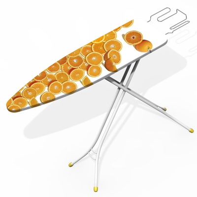 Гладильная доска GIMI JUNIOR Silver Апельсин																		 — описание, фото, цены в интернет-магазине PT Stores