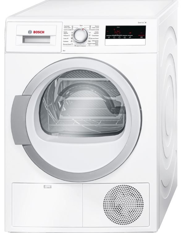 Сушильная машина BOSCH WTM 83260 OE																		 — описание, фото, цены в интернет-магазине PT Stores