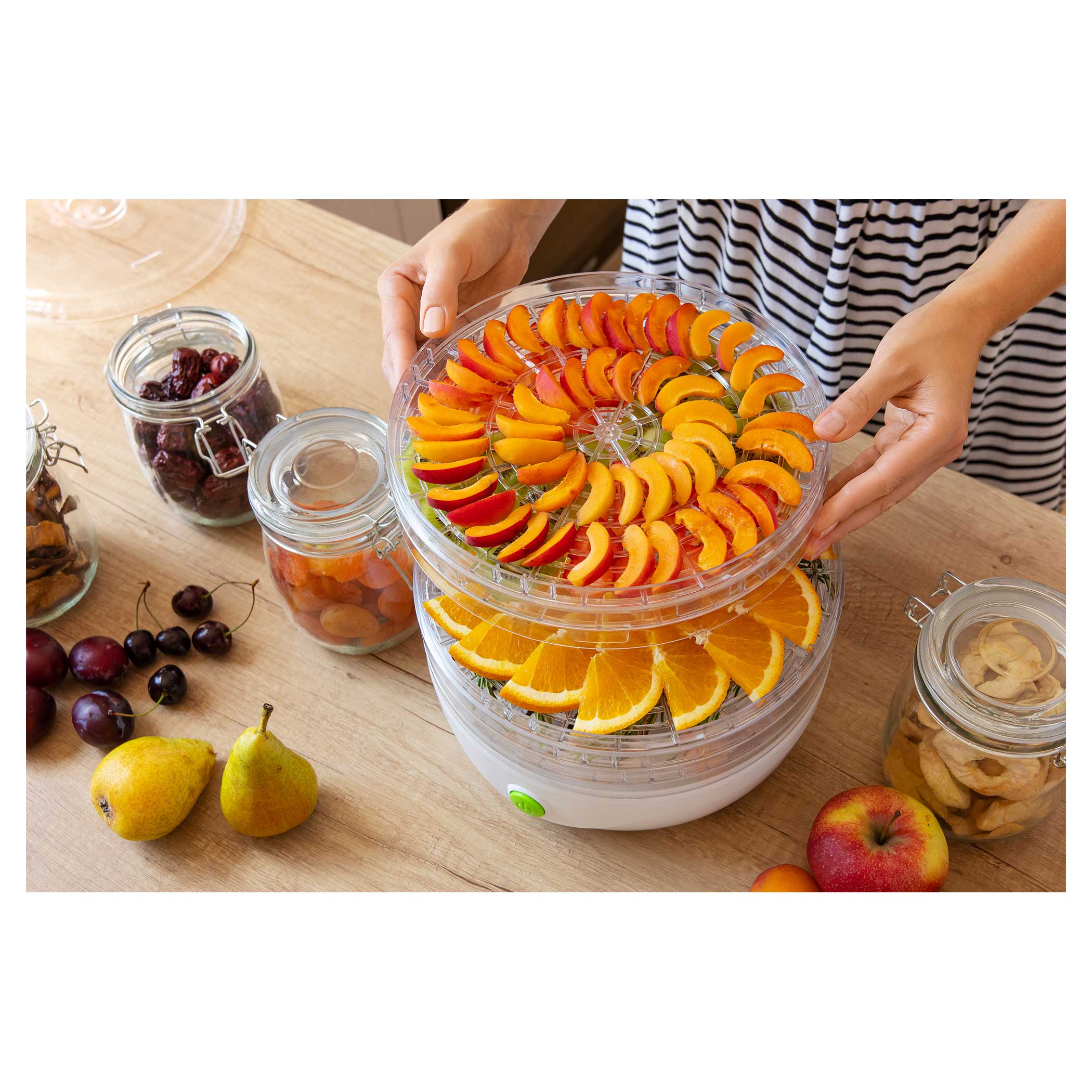 Купить Сушилка для овощей и фруктов Sencor SFD 750WH — Фото 9