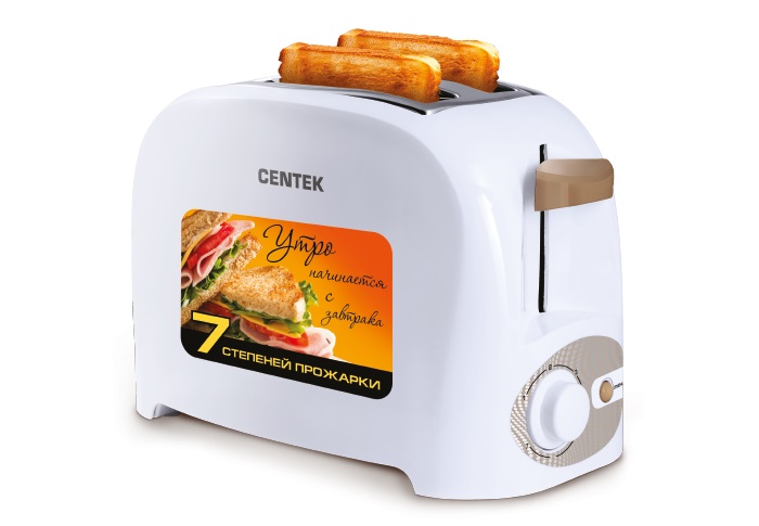 Тостер CENTEK CT-1420																		 — описание, фото, цены в интернет-магазине PT Stores