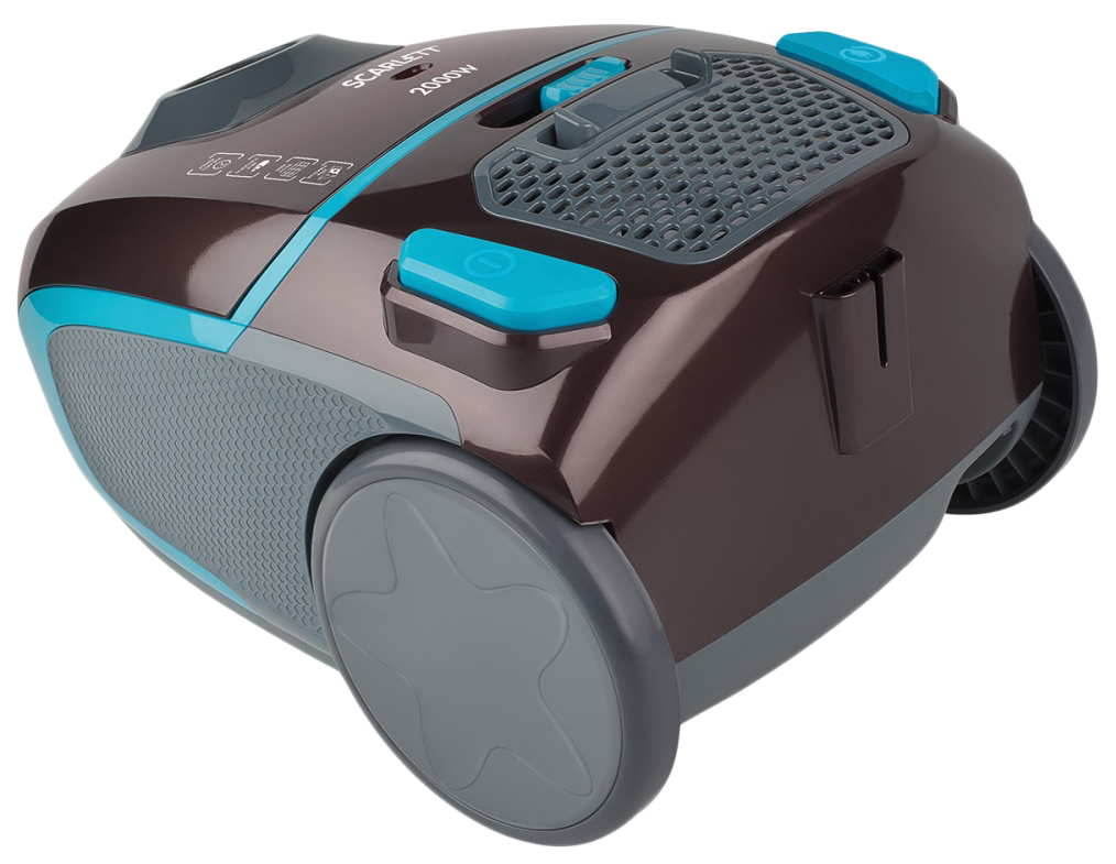 Купить Пылесос Scarlett SC-VC80B80 коричневый/голубой — Фото 3