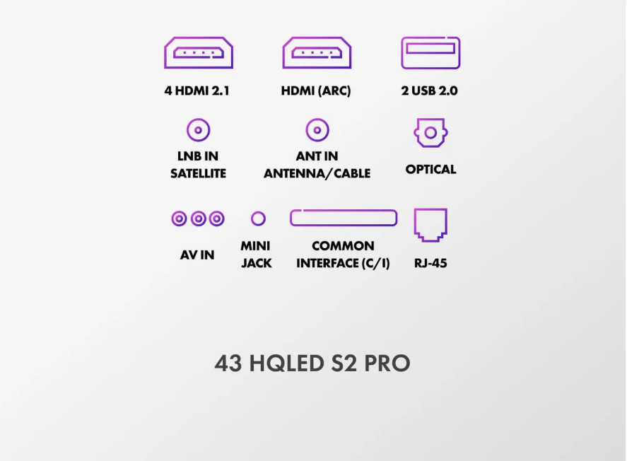 Купить Телевизор Haier 43 HQLED S2 Pro — Фото 10