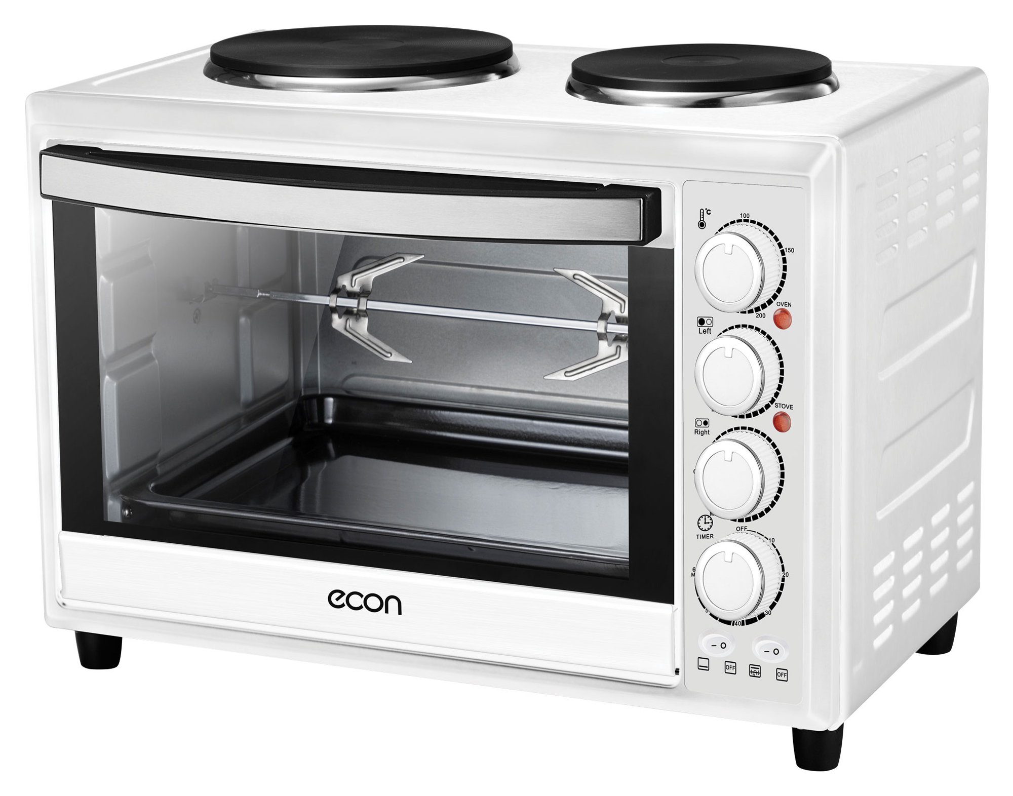 Мини-печь ECON ECO-GP3821MO																		 — описание, фото, цены в интернет-магазине PT Stores