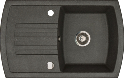 Мойка KUPPERSBERG ALBA 1B1D BLACK METALLIC																		 — описание, фото, цены в интернет-магазине PT Stores