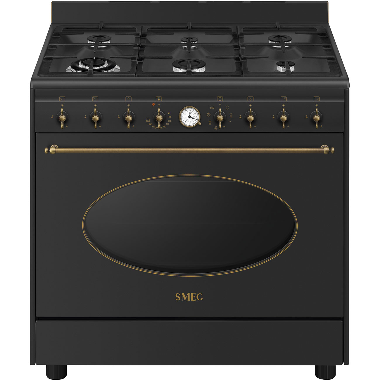 Комбинированная плита Smeg CO96GMA9																		 — описание, фото, цены в интернет-магазине PT Stores