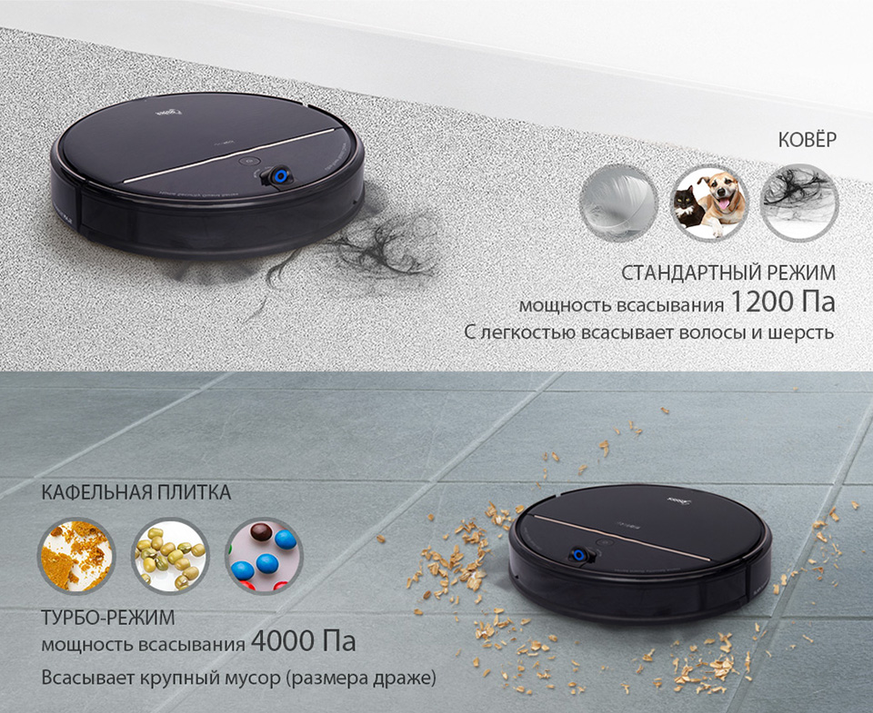 Купить Робот-пылесос Midea VCR08B — Фото 4