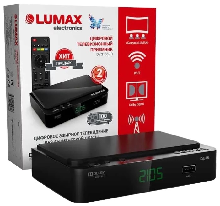 ТВ Тюнер LUMAX DV2105HD																		 — описание, фото, цены в интернет-магазине PT Stores