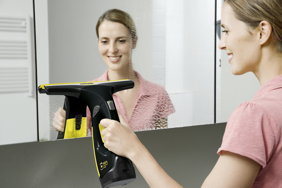 Купить Отпариватели и пароочистители KARCHER WV 2 Premium черный — Фото 3