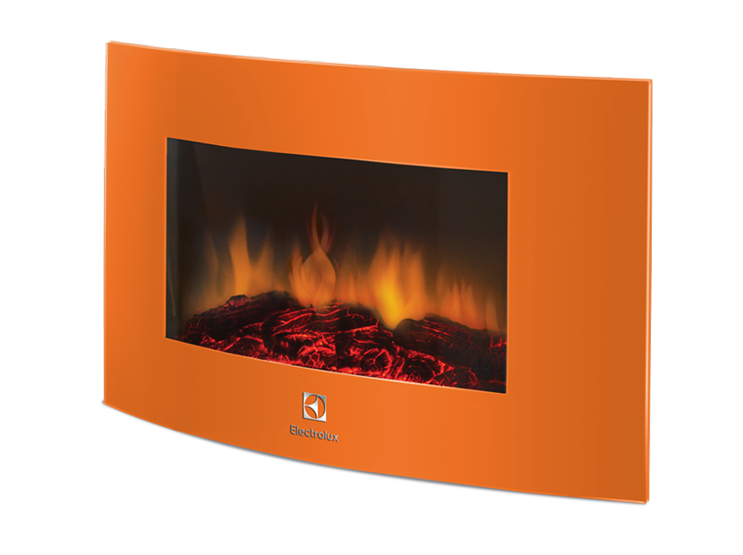 Электрокамин Electrolux EFP/W-1200URLS Оранжевый																		 — описание, фото, цены в интернет-магазине PT Stores