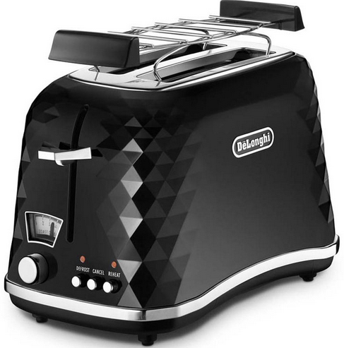 Тостер Delonghi CTJ 2003 BK																		 — описание, фото, цены в интернет-магазине PT Stores