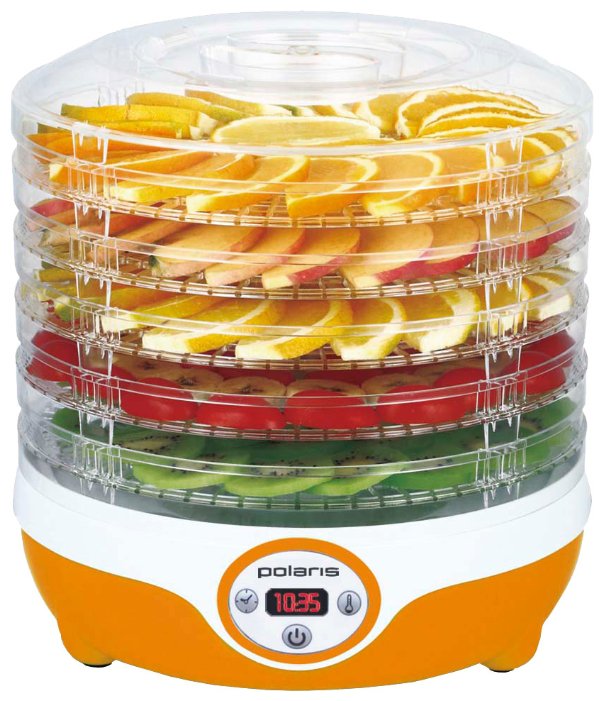 Сушилка для овощей и фруктов POLARIS PFD 0605D																		 — описание, фото, цены в интернет-магазине PT Stores