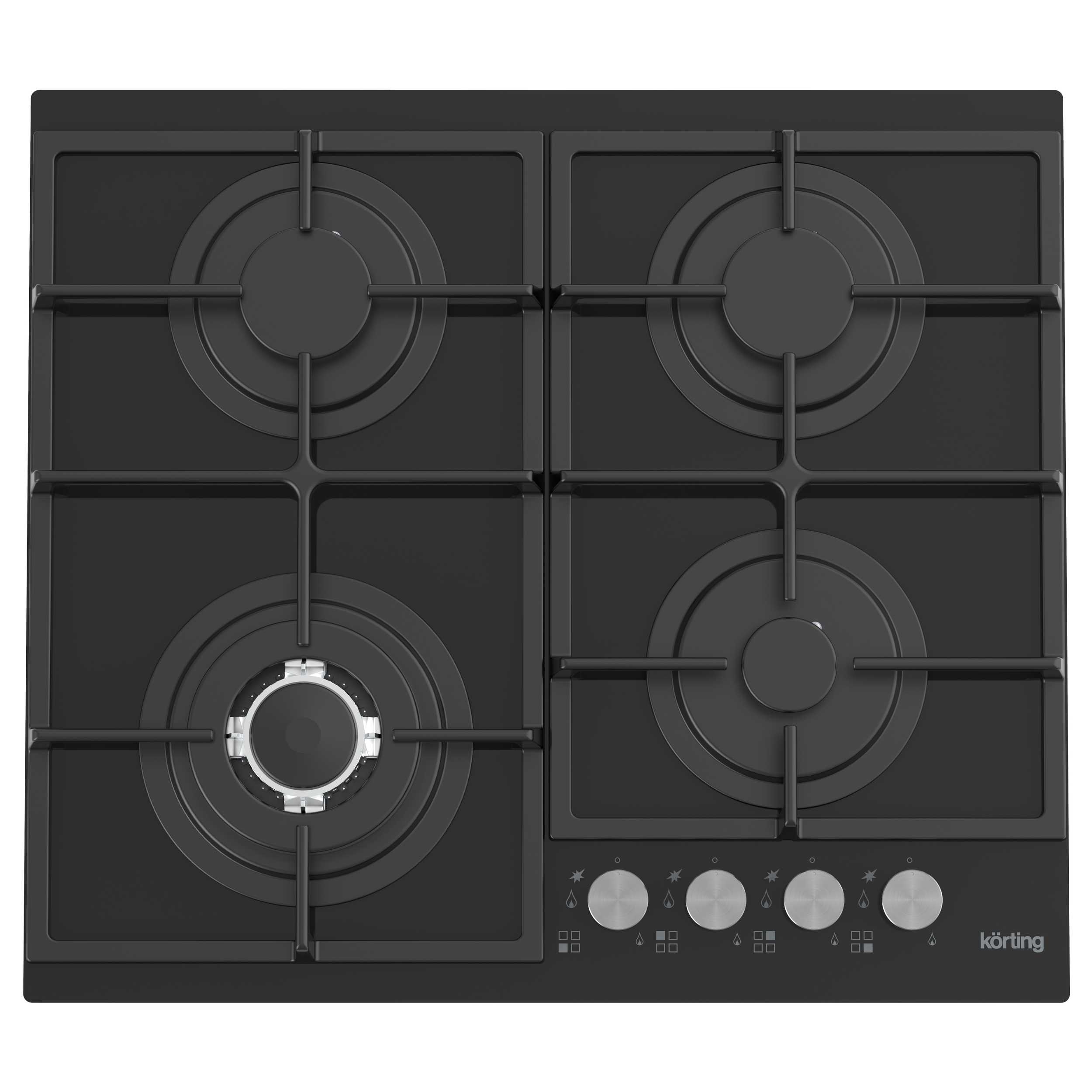 Газовая варочная панель KORTING HGG 6734 CTN																		 — описание, фото, цены в интернет-магазине PT Stores
