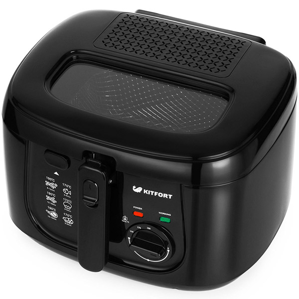 Фритюрница Kitfort KT-2018																		 — описание, фото, цены в интернет-магазине PT Stores