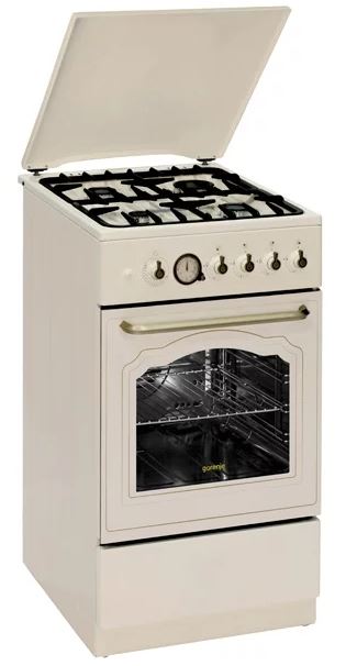 Газовая плита Gorenje G 51 CLI																		 — описание, фото, цены в интернет-магазине PT Stores