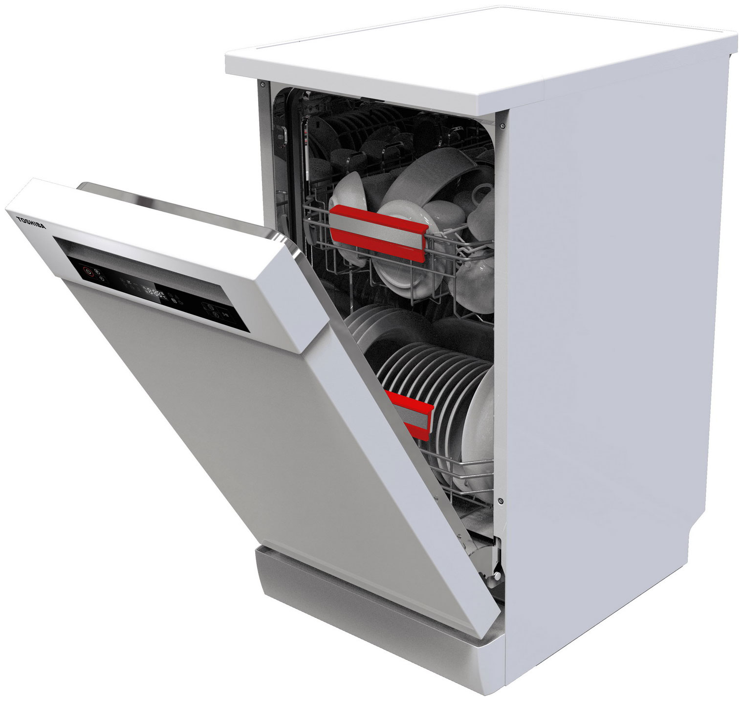 Купить Посудомоечная машина TOSHIBA DW-10F1(W)-RU — Фото 4