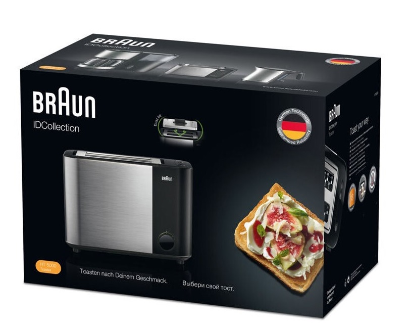 Купить Тостер BRAUN HT 5000BK — Фото 3
