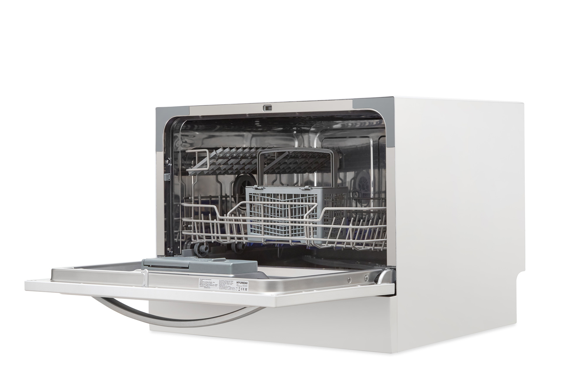 Купить Посудомоечная машина Hyundai DT305 белый — Фото 9