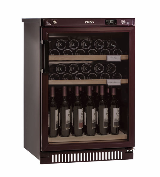 Винный шкаф POZIS ШВ-39 коричневый																		 — описание, фото, цены в интернет-магазине PT Stores