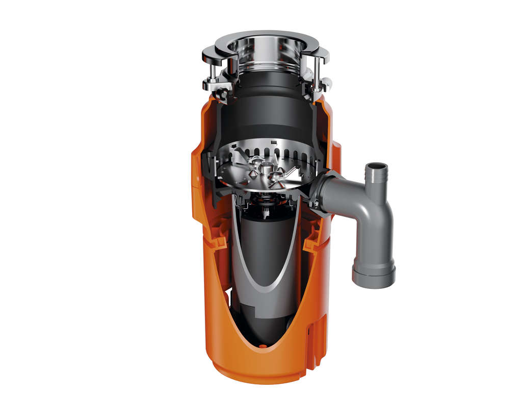 Купить Измельчитель пищевых отходов OMOIKIRI Nagare Slim 1250-AZ — Фото 2