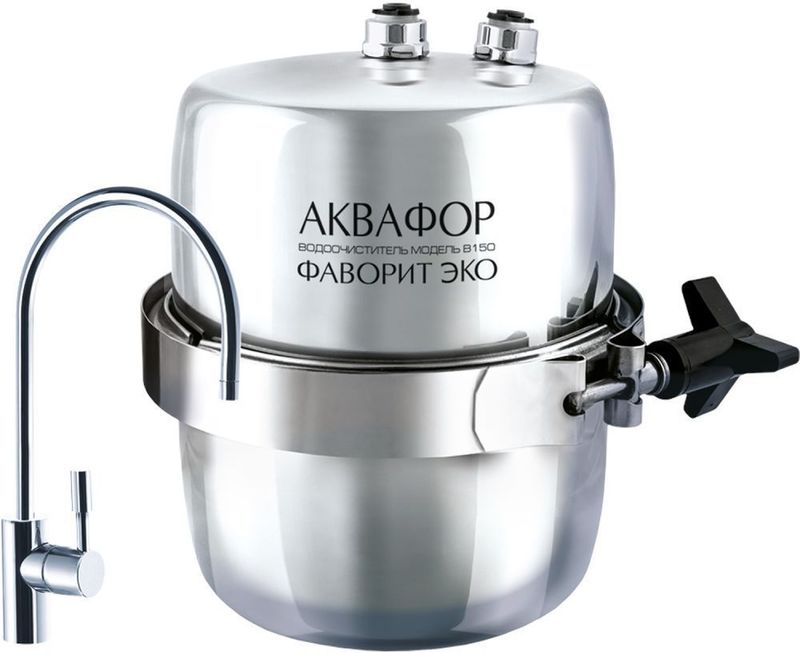 Купить Фильтр для воды АКВАФОР Фильтр B150 Фаворит ЭКО серебристый — Фото 3
