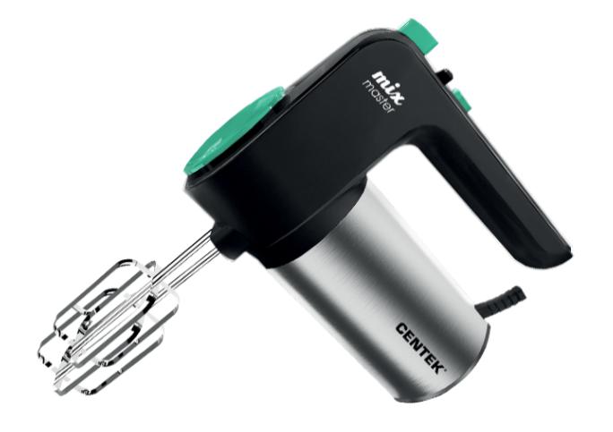 Миксер CENTEK CT-1123 черн/ст зел																		 — описание, фото, цены в интернет-магазине PT Stores