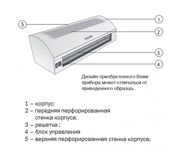 Купить Обогреватель ZILON ZVV-0.8E5MG — Фото 2