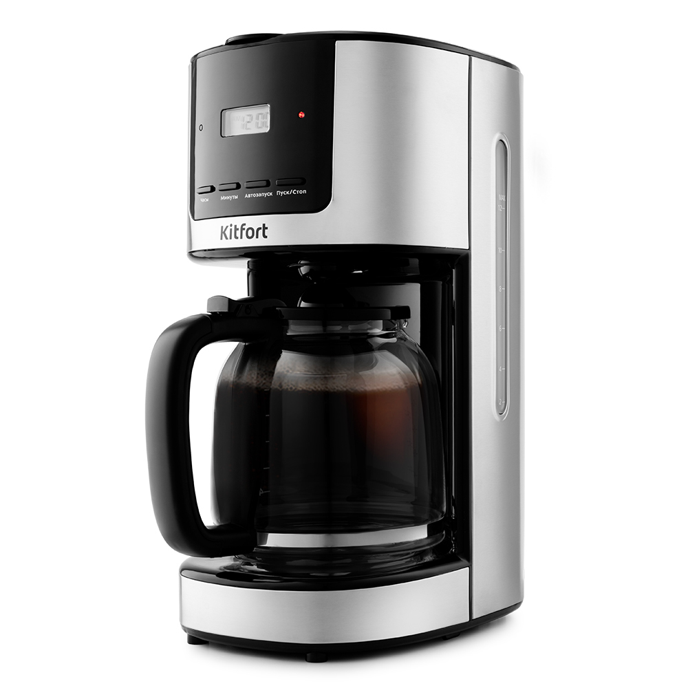 Кофеварка Kitfort КТ-735																		 — описание, фото, цены в интернет-магазине PT Stores