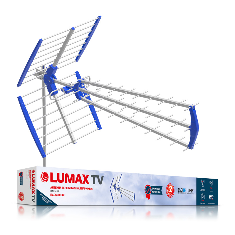 Антенна LUMAX DA2512P																		 — описание, фото, цены в интернет-магазине PT Stores