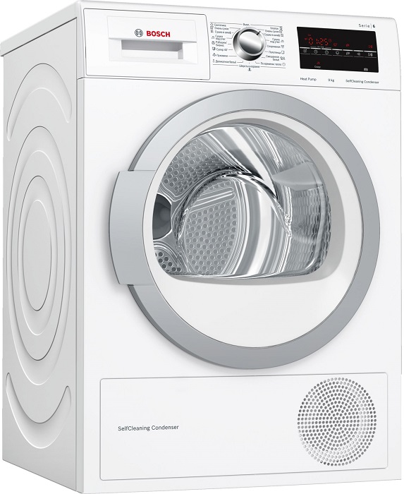 Сушильная машина BOSCH WTW85469OE																		 — описание, фото, цены в интернет-магазине PT Stores