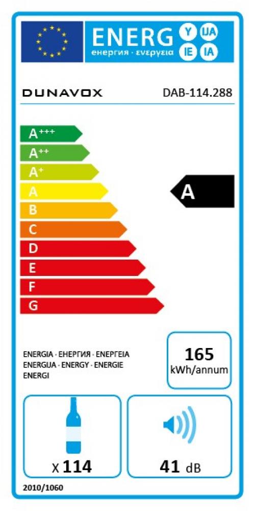 Купить Встраиваемый винный шкаф DUNAVOX DAB-114.288DW.TO — Фото 6