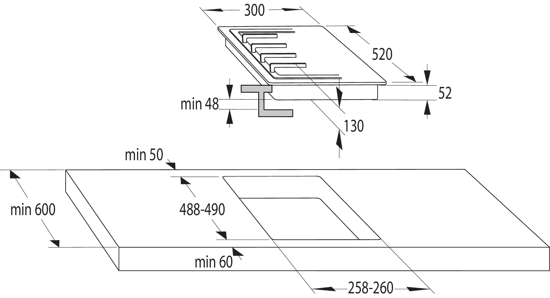 Купить Газовая варочная панель Gorenje GC321B — Фото 4