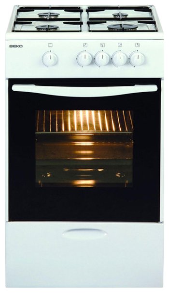 Газовая плита BEKO CSG 52000 W																		 — описание, фото, цены в интернет-магазине PT Stores