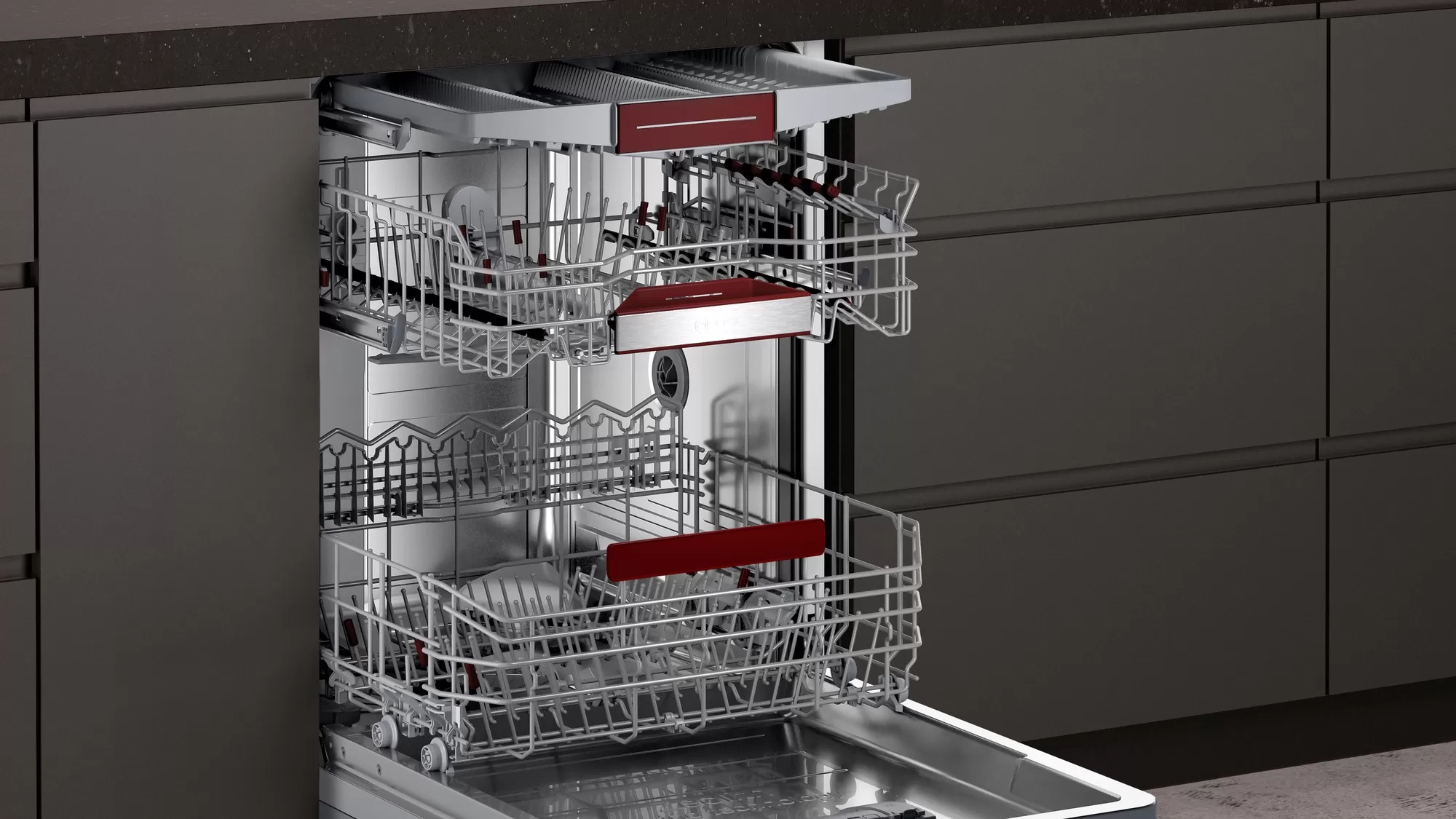 Купить Встраиваемая посудомоечная машина Neff S255HCX01R — Фото 3