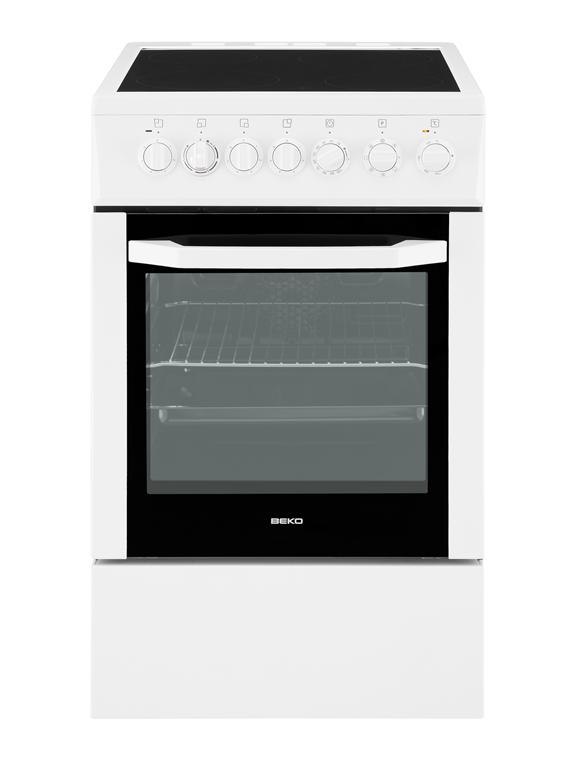 Электрическая плита BEKO CSE 57101 GW																		 — описание, фото, цены в интернет-магазине PT Stores