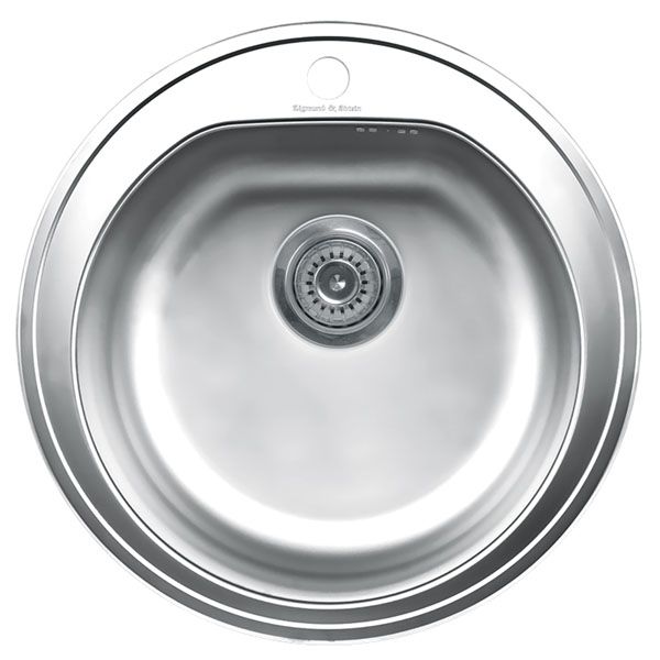 Мойка ZIGMUND-SHTAIN KREIS 510F polished																		 — описание, фото, цены в интернет-магазине PT Stores