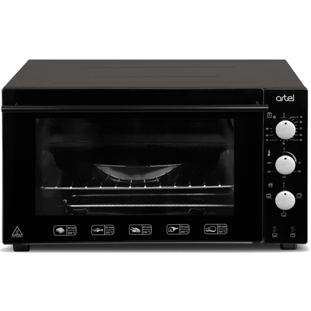 Мини-печь ARTEL MD 4218 E черная																		 — описание, фото, цены в интернет-магазине PT Stores