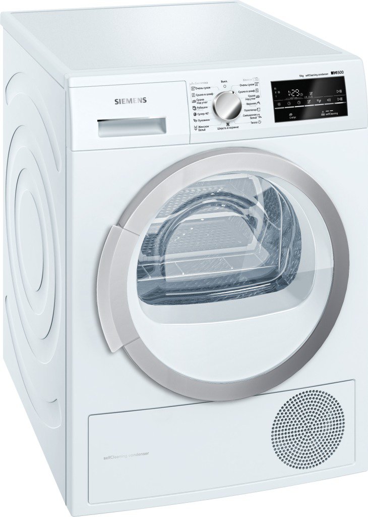 Сушильная машина SIEMENS WT 45W460 OE																		 — описание, фото, цены в интернет-магазине PT Stores