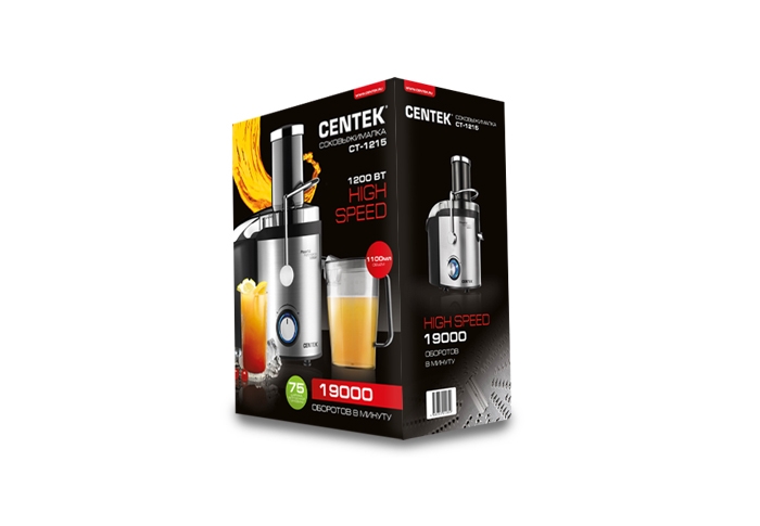 Купить Соковыжималка CENTEK CT-1215 — Фото 4