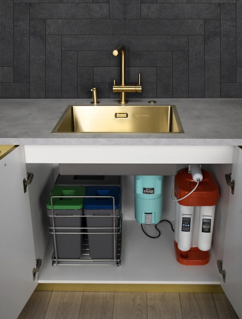 Купить Измельчитель пищевых отходов OMOIKIRI Nagare Slim 1250-AZ — Фото 3