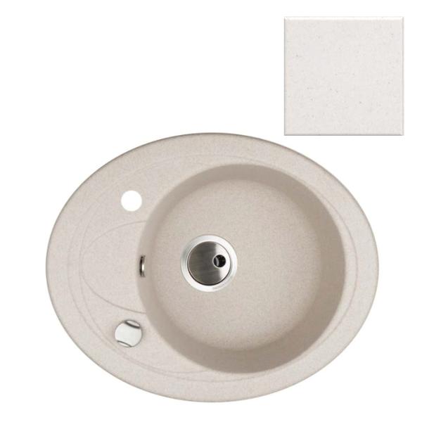 Мойка KUPPERSBERG CAPRI 1B1D S WHITE ALABAS																		 — описание, фото, цены в интернет-магазине PT Stores