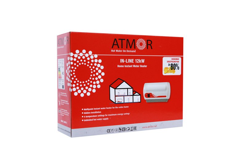 Купить Водонагреватель проточный ATMOR In-line 12 — Фото 6