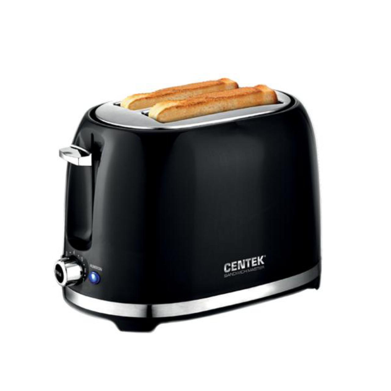 Тостер CENTEK CT-1432 Black																		 — описание, фото, цены в интернет-магазине PT Stores
