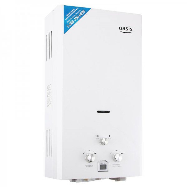 Водонагреватель газовый Oasis OR-24W																		 — описание, фото, цены в интернет-магазине PT Stores