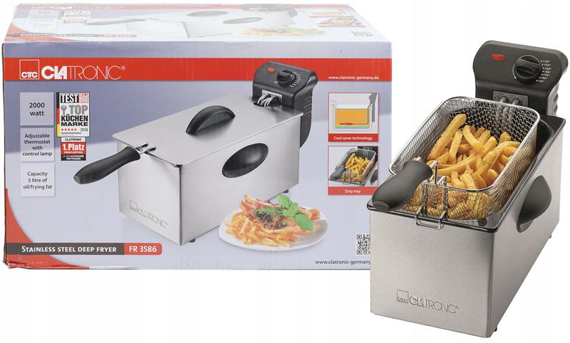 Купить Фритюрница CLATRONIC FR 3586 inox — Фото 2